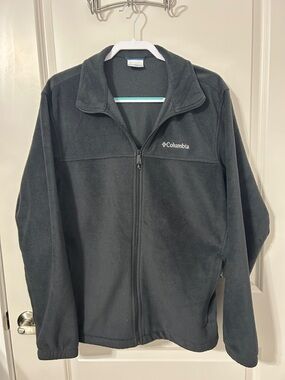 Columbia Black Full-Zip Fleece Jacket